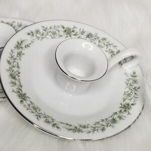 Mikasa Fine China Finger Loop Tapered Candle Holders Set of 2 G9059 Japa…